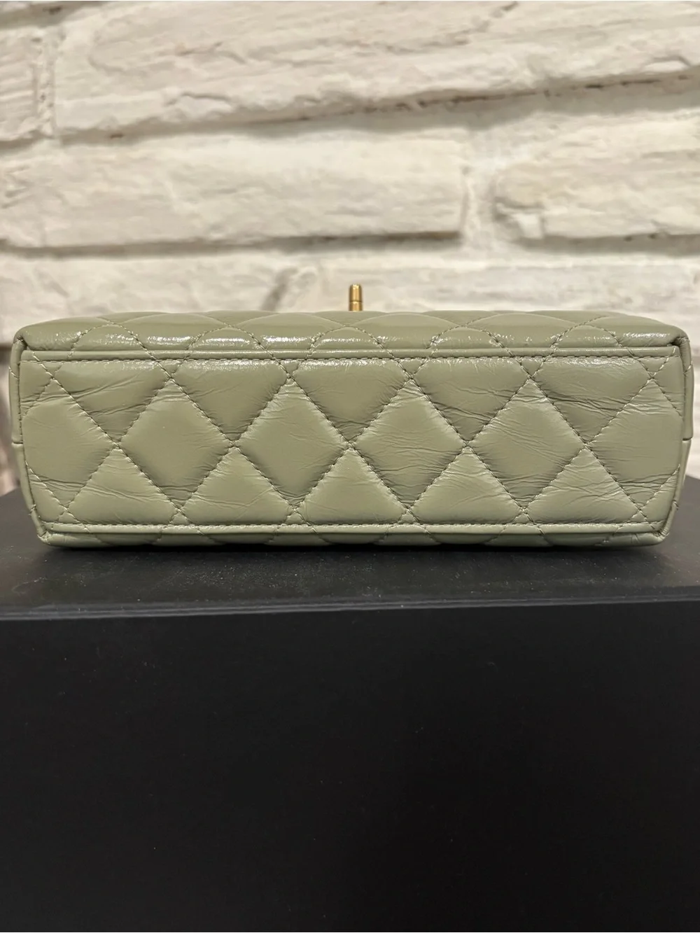 Chanel Nano Kelly Sage Green